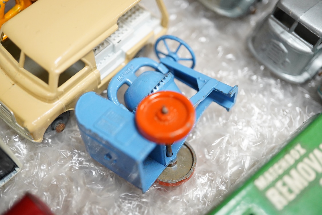 Eighty 1960s/70s Matchbox Series 1-75 regular wheels vehicles including; cars, commercial vehicles, plant vehicles, racing cars, military vehicles, tractors, etc.